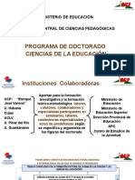 Presentación Programa de Doctorado