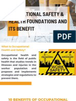 Occupational Safety and Health Foundations Ang Benefits