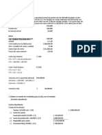 Tarea. Estados de Resultados