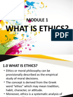 Ethics Chapter 1