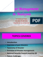 Disaster Management in Malaysia