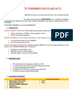 Accidente Cerebrovascular (Acv) : 1. Definición