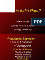 Why Is India Poor