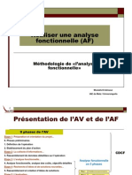 Méthodologie de L'analyse Fonctionnelle