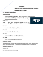 007 - Automatic Transmission - 6T40 (MH8 MHH) - Diagnostic Information and Procedures