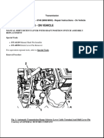 009 - Automatic Transmission - 6T40 (MH8 MHH) - Repair Instructions - On Vehicle