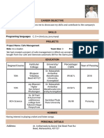 Resume Karan Nandre Format7