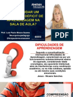 Ajudando Aluno Com DEFICT ATENÇÃO