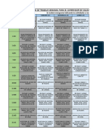 Plan de Trabajo Semanal 19 Al 26 Enero