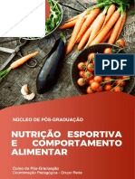 Nutrição Esportiva e Comportamento Alimentar