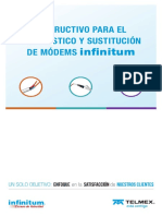 Diagnostico Sustitucion Modems Infinitum