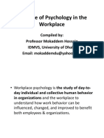 Psychology at Workplace