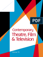 Contemporary Theatre, Film and Television Volume 78