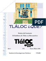 Tlaloc¿que? 1