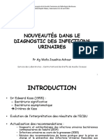 Nouveautés Dans Le Diagnostic Des Infections Urinaires: PR Ag Wafa Jouaihia Achour