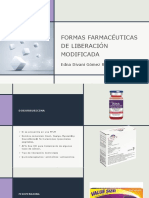 Formas Farmacéuticas de Liberación Modificada