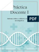 Informe Crítico y Reflexivo Componentes de La Práctica Docente