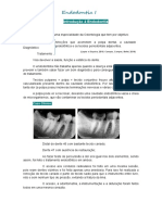 Resumo Aula 1-2 Endo I. Introdução À Endodontia e Anatomia Dental Interna