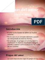 Etapas Del Amor