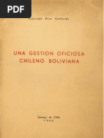 Una Gestion Oficiosa Chileno Boliviana