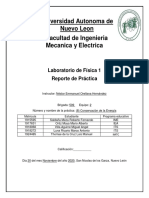 Reporte #8 Laboratorio de Física