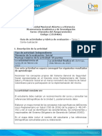 Guía de Actividades y Rúbrica de Evaluación - Tarea 1 - Contextualización