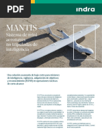 Indra Mantis Sistema de Miniaeronaves No Tripuladas de Inteligencia Es 2019