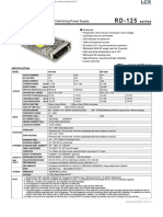 RD 125 Spec