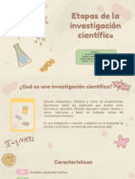 Etapas de La Investigación Científica