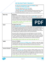 Pack 2 Session 2 Plan