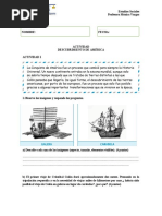 Actividad Descubrimiento de América