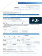 AMEX Cridit Card Application