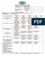 NCMA 219 RUBRICS Administering Blood Transfusion