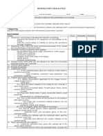 Suctioning and Tracheostomy Care Checklist 2021