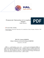 Promouvoir L'interaction Et La Coopération en Classe de Langues