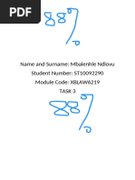 XBLAW6219 TASK 3 - ST10092290 (Mbalenhle Ndlovu)