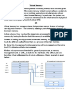 Virtual Memory Revision