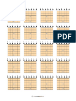 Free-Blank-Chord-Chart Conventional Yourguitarbrain - Com 2102