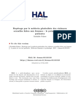 Rep Erage Par Le M Edecin G en Eraliste Des Violences Sexuelles Faites Aux Femmes: Le Point de Vue Des Patientes