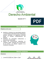 Derecho Ambiental - Sesión 1