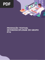 Produção Textual Interdisciplinar em Grupo PTG