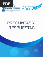 Simposium Conciencia Medica Preguntas y Respuestas