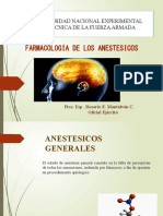 Farmacologia de Los Anestesicos