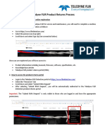 Teledyne FLIR Product Returns Process