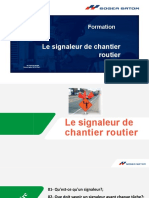 Formation Signaleur