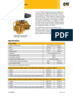 Cat 3516E Industriemotor