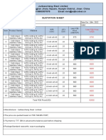 Metric Tonne Quotation-1