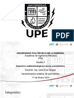 Aspectos Sedimentológicos de Los Yacimientos