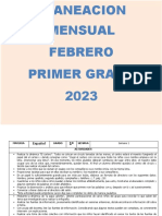 1 Febrero - 1o - Grado - 2022-2023