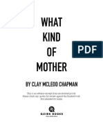 Excerpt - WHAT KIND OF MOTHER by Clay McLeod Chapman